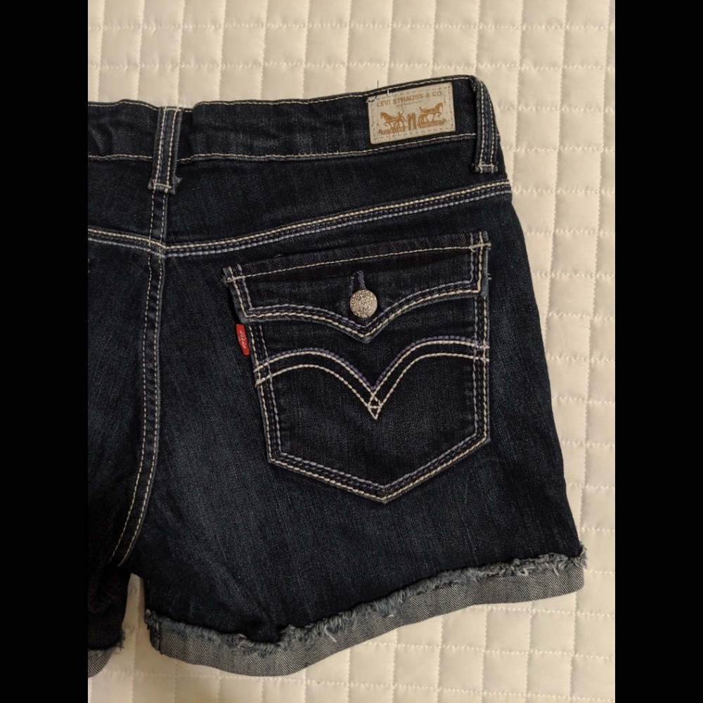 Levi's | Midi Denim Shorts